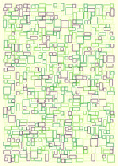 Offset Quads generative art background art illustration