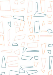 Offset Quads generative art background art illustration