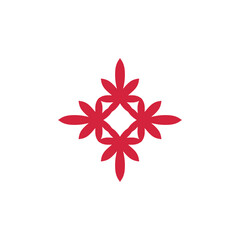 Anatolian Culture Motif Colorful Abstract Carpet and Rug Pattern Logo Turkish Design Template Vector a206