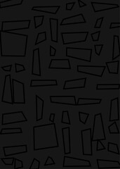 Offset Quads generative art background art illustration