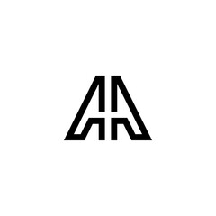 LETTER A LOGO VECTOR