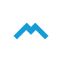 m logo design easy catchy m symbol aaa1