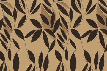 seamless leaf pattern