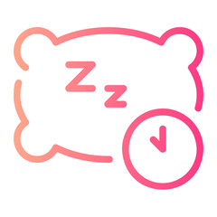 rest time gradient icon