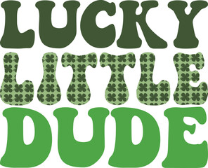 St Patrick's Day Retro SVg 