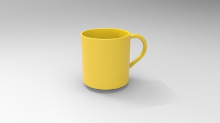 a simple illustration of a cup