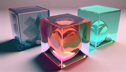 Illuminating Cubes: An Illustrated Collection of Glass Designs