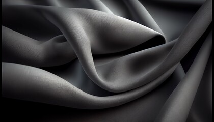 Fototapeta na wymiar Shades of Grey: A Textile Footage Collection