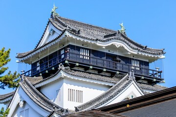 岡崎城の再建天守