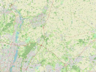 Epping Forest, England - Great Britain. OSM. No legend
