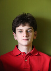 RITRATTO DI GIOVANE CON MAGLIA ROSSA