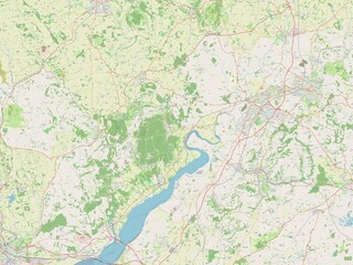 Forest of Dean, England - Great Britain. OSM. No legend