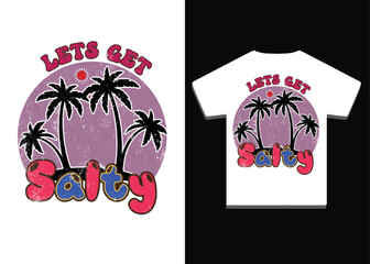 Let's get salty. Vector illustration design for fashion fabrics, textile graphics, and prints.


