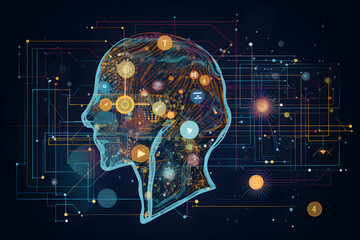 Robust Cybersecurity Concept - Protecting Digital Assets and Data - Online Privacy and Safety Solutions - AI-Generated