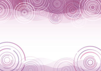 紫色の波紋、渦巻のような模様のある背景