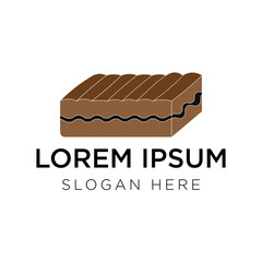 toast logo vector illustration isolated on white background