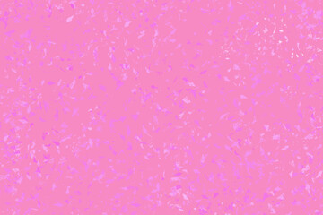 Scattered pearl confetti on a pink background