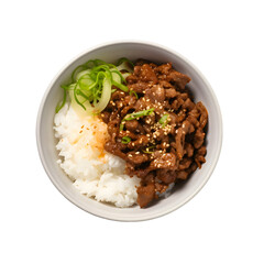 Delicious bulgogi with rice recipe  korean food