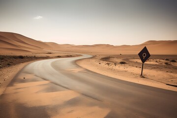 Fototapeta na wymiar ..Dangerous road ahead: 32 curves in deserted area.