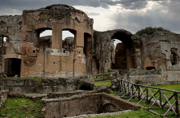 Fototapeta premium The Baths of Hadrian's Villa in Tivoli, Rome