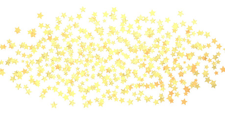 XMAS Stars - stars. Confetti celebration, Falling golden abstract decoration for party, birthday celebrate,