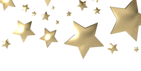 Obraz premium Stars - stars background, sparkle lights confetti falling. magic shining Flying christmas stars on night
