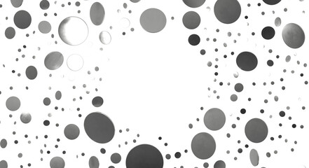 gold confetti 3d