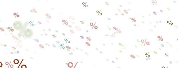 sale digital percent in transparent