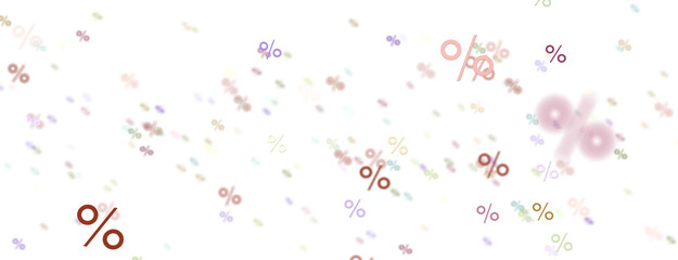 sale digital percent in transparent