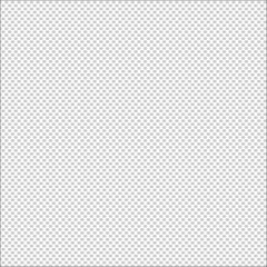 Square seamless background of geometric shapes of different sizes and opacity. The pattern is evenly filled with small geometric shapes.