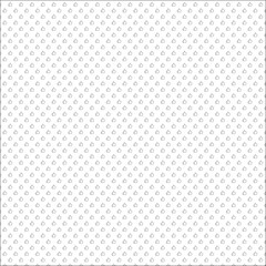 Square seamless background of geometric shapes of different sizes and opacity. The pattern is evenly filled with small geometric shapes. Vector illustration on a white background. eps 10