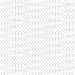 Square seamless background of geometric shapes of different sizes and opacity. The pattern is evenly filled with small geometric shapes. Vector illustration on a white background. eps 10