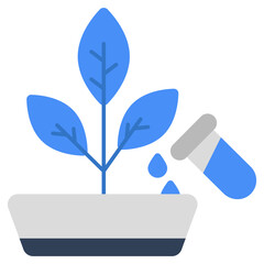 Perfect design icon of botanical flask 