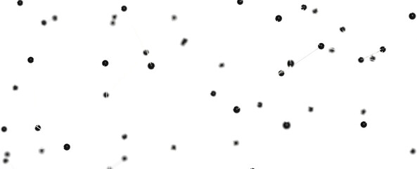 The structure of the network connection of points and lines. Data technology.