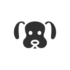 Dog icon, isolated Dog sign icon, vector illustration