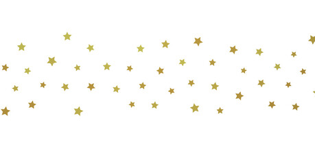 XMAS Stars - stars. Confetti celebration, Falling golden abstract decoration for party, birthday celebrate,