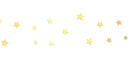 Glossy 3D Christmas star icon. Design element for holidays. - 3d png