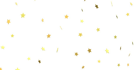 Glossy 3D Christmas star icon. Design element for holidays. -