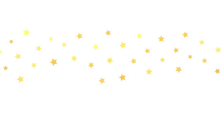XMAS stars. Confetti celebration, Falling golden abstract decoration for party, birthday celebrate,