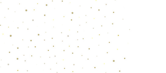 Stars - Festive christmas card. Isolated illustration white background. -