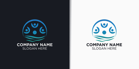 hotel and travel logo vintage design vector, holidays logo concept