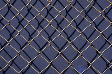 metal grid background
