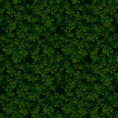 Seamless Pattern Leaves Design