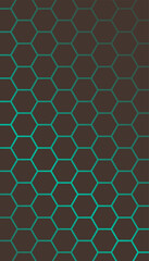 Abstract art background vector with bee honeycomb colored. Color wallpaper.