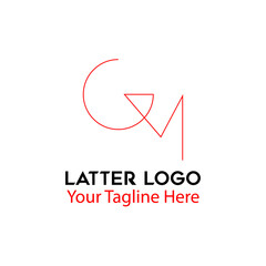 This is a latter logo design