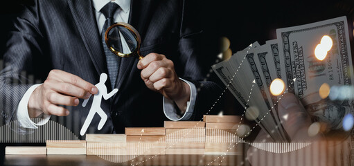 Career growth and development research in business.