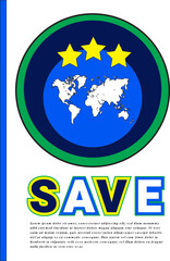 european union map save earth global warming