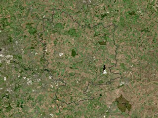 Selby, England - Great Britain. Low-res satellite. No legend