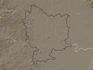 Selby, England - Great Britain. Sepia. No legend