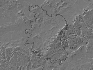 South Oxfordshire, England - Great Britain. Bilevel. No legend